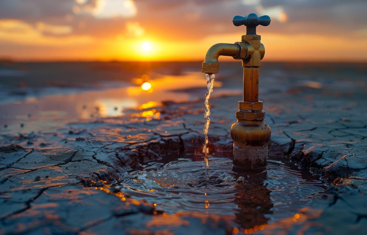 Vecteezy faucet is dripping water into puddle at sunset a water tap 46370571 scaled.jpg