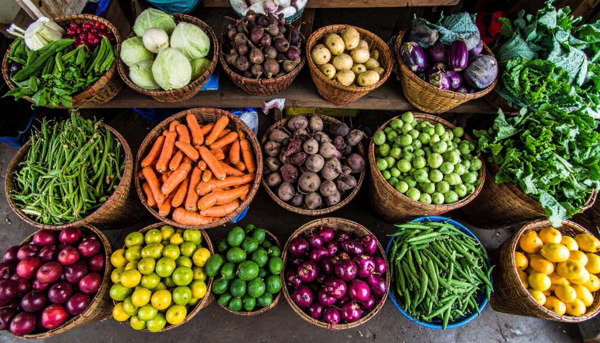 Vecteezy flat lay photo of farmer market produce in wicker baskets 69731428 scaled.jpeg