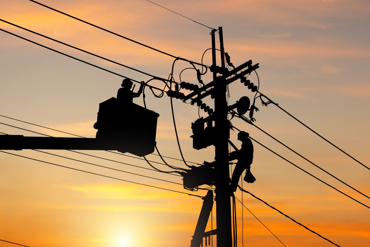 Vecteezy silhouette of electrician officer climbs a pole and uses a 39247791 scaled.jpg