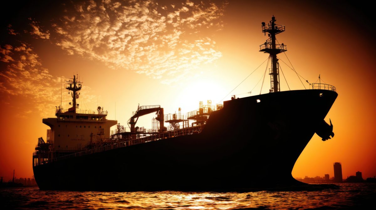 Vecteezy silhouette of a large oil tanker cargo ship at sunset 75446490 1 scaled.jpeg