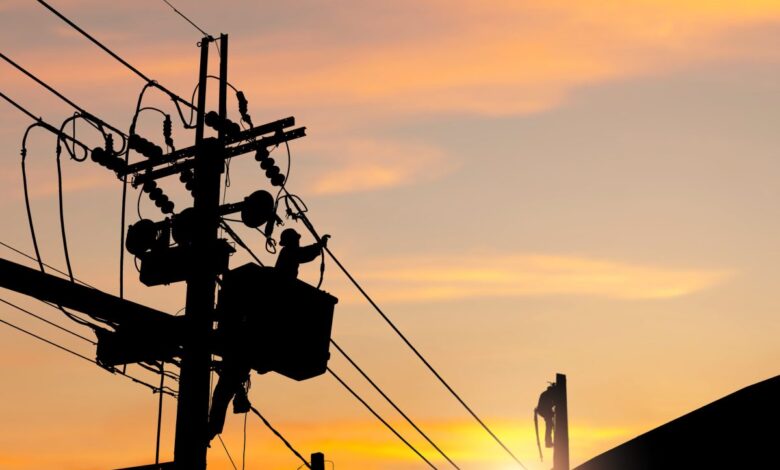 Vecteezy silhouette of electrician officer climbs a pole and uses a 44457467 2 scaled.jpg
