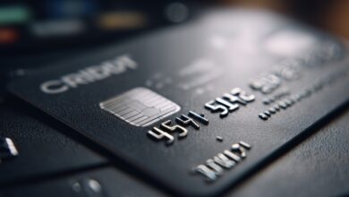 Vecteezy close up of a sleek black credit card resting on a payment 72430419 scaled.jpeg