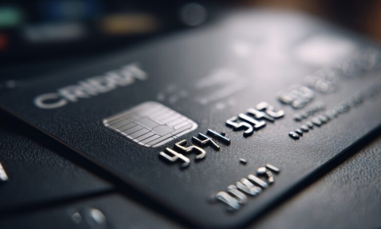 Vecteezy close up of a sleek black credit card resting on a payment 72430419 scaled.jpeg