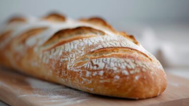 Vecteezy freshly baked artisan bread on a wooden cutting board in a 49087455 scaled.jpeg