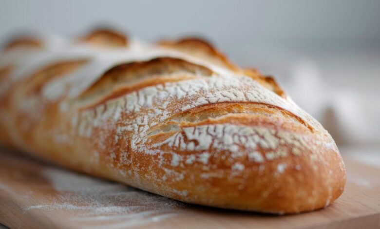 Vecteezy freshly baked artisan bread on a wooden cutting board in a 49087455 scaled.jpeg