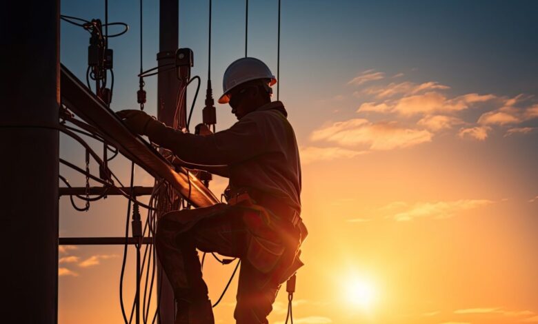 Vecteezy high voltage tower work for installing wires and equipment 27104416 scaled.jpg